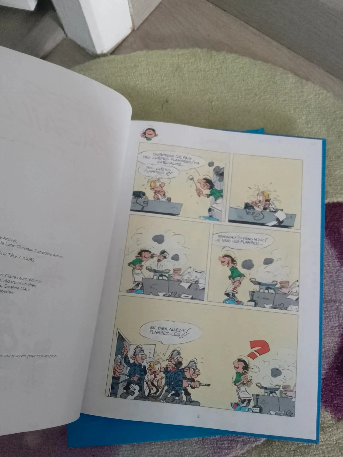 Lot de 2 bd Gaston Lagaffe édition collector 17 + 18 – photo 9